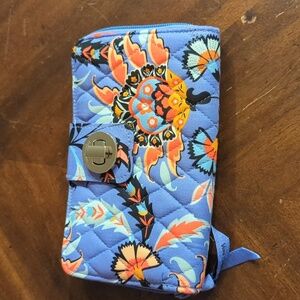 Vera Bradley Turnlock Wallet  Mural Garden